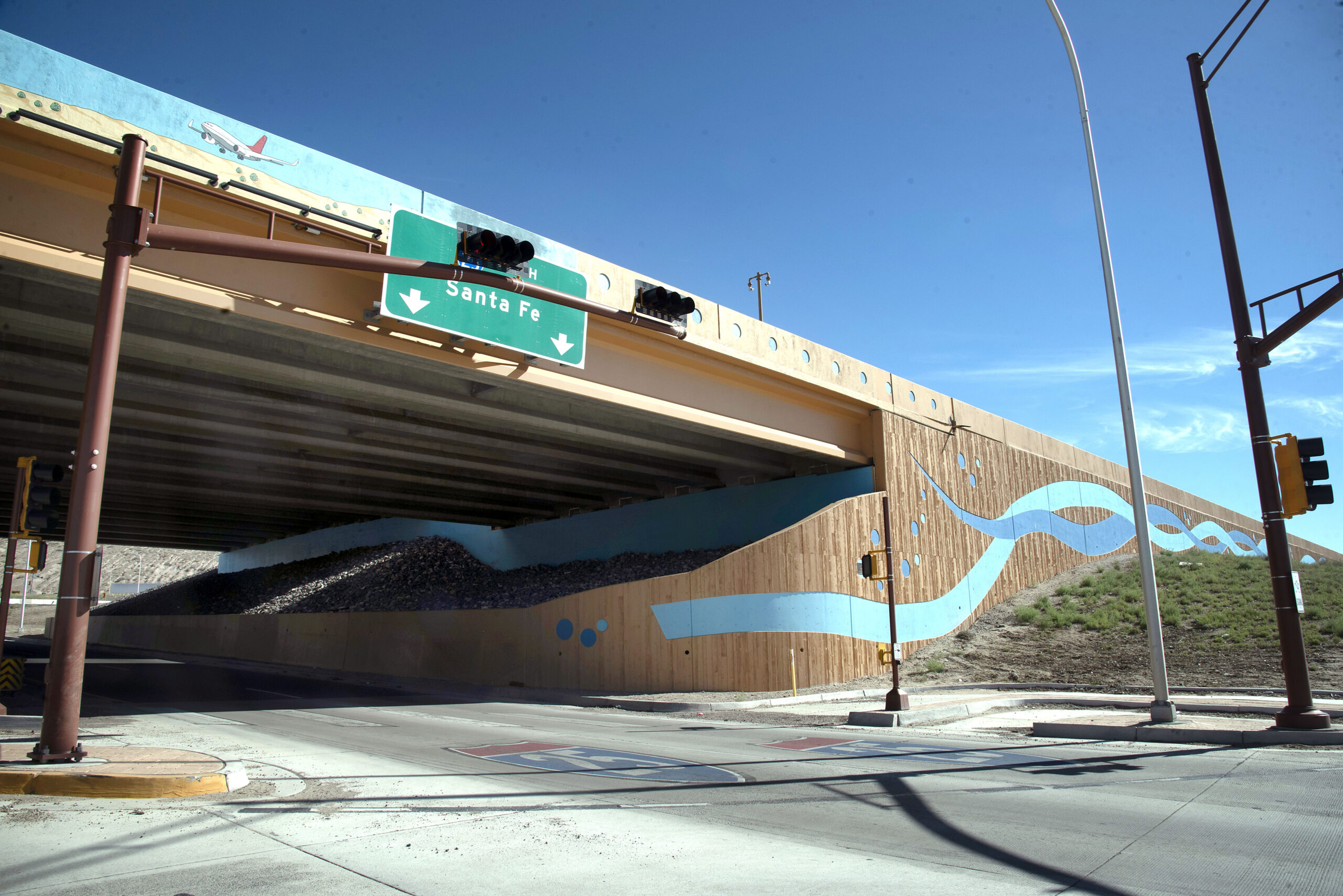 New bridge on I-25